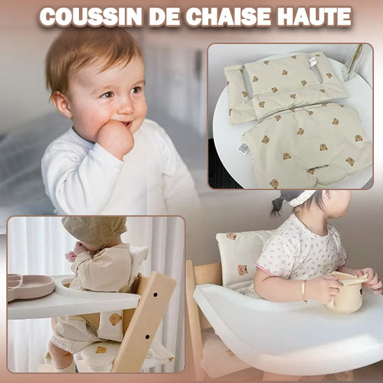 BABYCUSHION™ | Coussin de Chaise Haute pour bébé